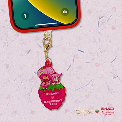 Sonix x Sanrio x Strawberry Shortcake Dust Plugs - USB C + Lightning Compatible - Character Charging Port Charms (3 Pack) - Strawberry, Lemon, Raspberry - color: Sanrio x Strawberry Shortcake - Strawberry, Lemon, Raspberry