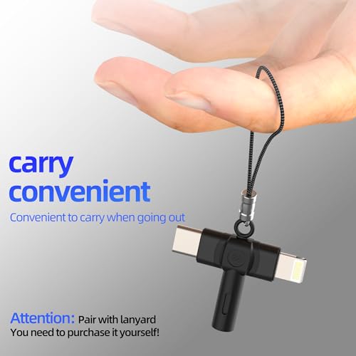 Aux to USB C Adapter for iPhone 17 16 15 14 13 Pro Max Lightning Headphone Jack 3.5mm Audio Cable (2in1) Compatible with Samsung S22 Dual Port for iPod Android Auxiliary Earphone Computer Microphone