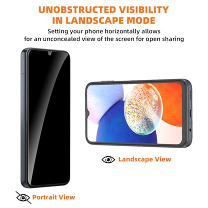3 Pack Privacy Screen Protector for Samsung Galaxy A14 5G/M14 5G - size: [Privacy] Galaxy A14 (3 Pack)