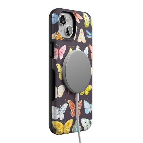 Casely iPhone 15 Plus Case | Midnight Monarch | Jenna Palek x Casely | Bold Protective Design | Compatible with MagSafe - color: Midnight Monarch | Jenna Palek x Casely