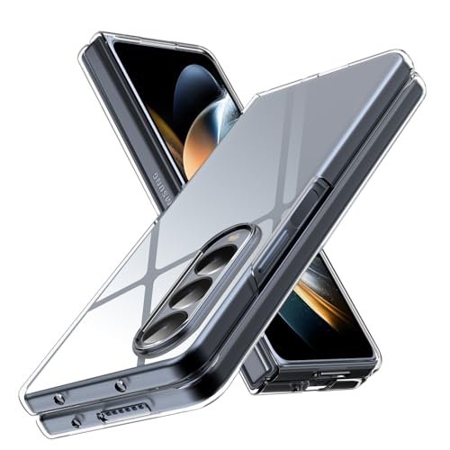 for Galaxy Z Fold 4 Case,Lightweight,Slim Fit Clear | Hard PC material, slim thin lightweight profile, precise rugged fit, shockproof scratch resistant protective - color: Clear, size: For Galaxy Z Fold 4