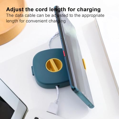 Charger Organizer Portable 2 In 1 Wire Management - color: Blue