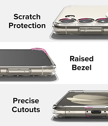 Ringke for Samsung Galaxy S23 Case [Fusion Magnetic Matte Clear] | Compatible with MagSafe, Oil & Dirt Resistant, Anti-Fingerprint Technology Prevents Oily Smudges, Feels Velvety Soft - size: Galaxy S23