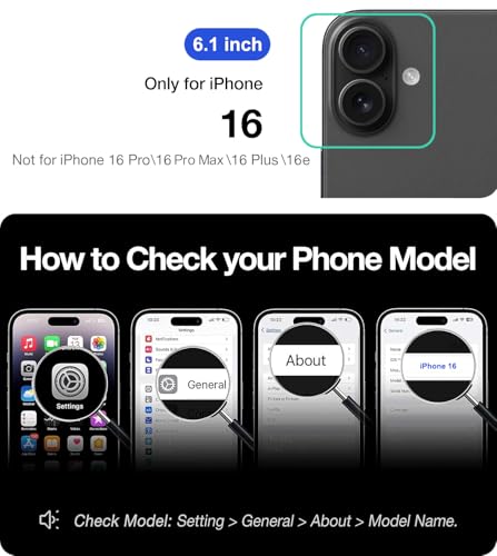 Magnetic for iPhone 16 Wallet Case with Card Holder Black | Compatible with MagSafe, Shockproof Phone Cover with Detachable RFID Blocking Credit Card Slot, Black - color: Black, size: iPhone 16
