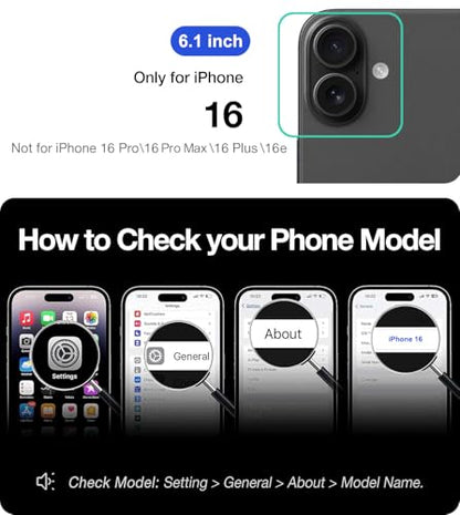 Magnetic for iPhone 16 Wallet Case with Card Holder Black | Compatible with MagSafe, Shockproof Phone Cover with Detachable RFID Blocking Credit Card Slot, Black - color: Black, size: iPhone 16