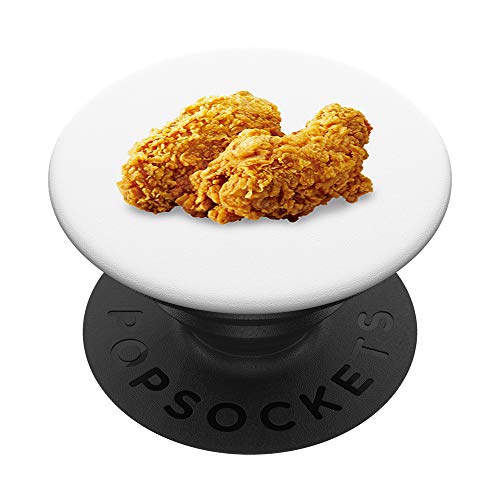 Fried Chicken Fast Food Funny Meme Art Design PopSockets PopGrip: Swappable Grip for Phones & Tablets