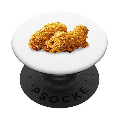 Fried Chicken Fast Food Funny Meme Art Design PopSockets PopGrip: Swappable Grip for Phones & Tablets