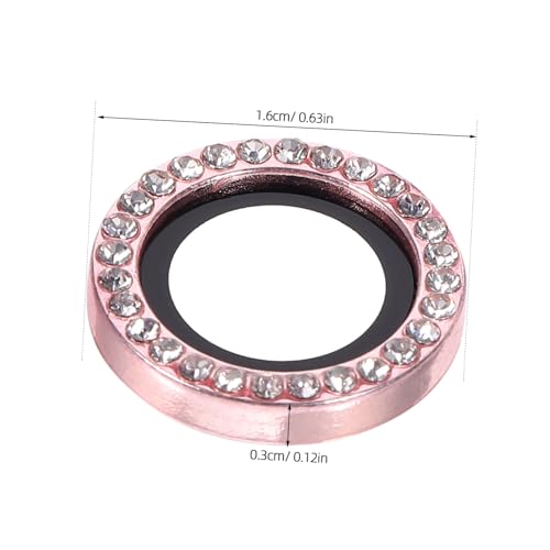TEHAUX 2Pcs Phone Camera Lens Protectors Scratch Protective Rings for Plus Durable and Fashionable Lens Covers Easy Installation Fit