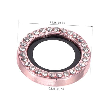 TEHAUX 2Pcs Phone Camera Lens Protectors Scratch Protective Rings for Plus Durable and Fashionable Lens Covers Easy Installation Fit