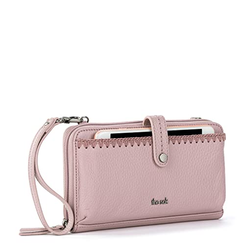 The Sak Iris Smartphone Crossbody Purse - Small Women's Cellphone Bag & Wallet For Everyday- Convertible Wristlet With Zipper | Fits Most Smartphones, Card Slots & Zip Pocket, Detachable Wristlet & Crossbody Straps, Hands-Free for Travel & Errands - color