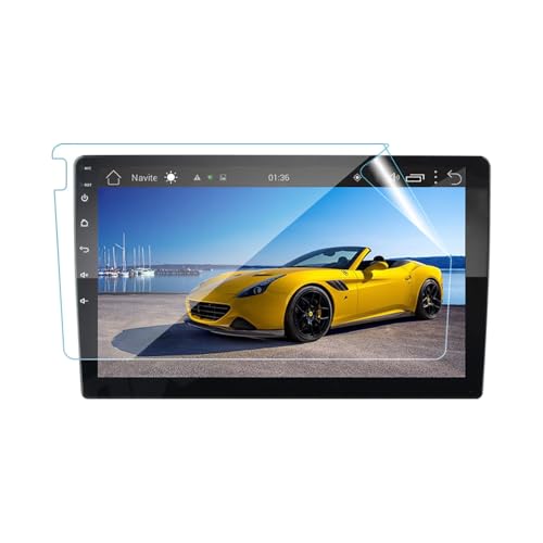 2PCS 9 Inch Nano Soft Film Screen Protector for Android Car Stereo Radio - size: 9 Inch x 2 PCS