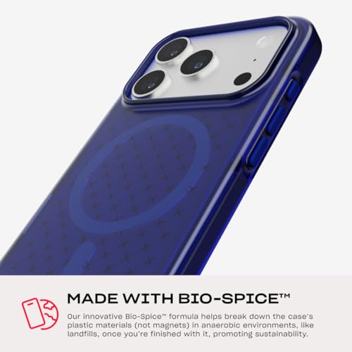Tech21 EvoCheck with MagSafe for Apple iPhone 17 Pro Electric Blue - color: Blue, size: iPhone 17 Pro