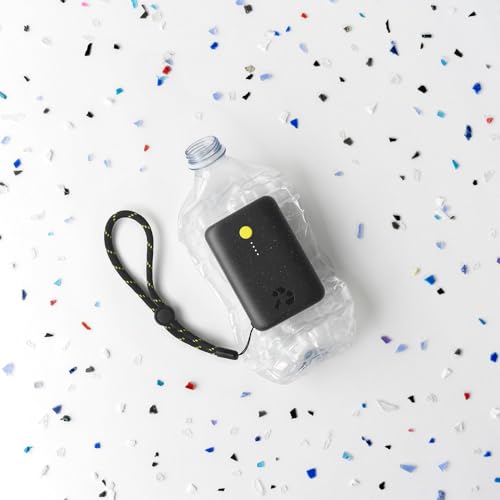 Nimble Champ Portable Charger, 10000mAh Power Bank, 20W Dual USB-C Charging - color: Midnight Black