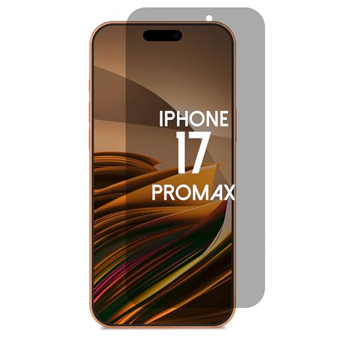 Privacy Screen Protector for iPhone 17Promax - Blue Light Blocking Privacy Tempered Glass 6.9" with Alignment Tool Kit [1 Pack] - / Anti-Fingerprint/Scratch Resistant/Case Friendly - size: iPhone 17Promax