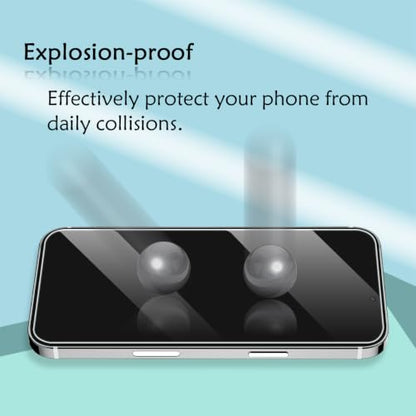 BIGFACE Compatible with iPhone 17 Pro Max Screen Protector + Camera Lens Protectors, [2 + 2 Pack] Premium HD Clear Tempered Glass with Easy Installation Tool for iPhone 17 Pro Max(6.9 Inch) - size: iPhone 17 Pro Max(6.9")