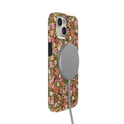 Casely iPhone 15 Plus Case | Rustic Roses | Boho Bouquet | Compatible with MagSafe | Classic Ultra Thin Design - color: Rustic Roses | Boho Bouquet