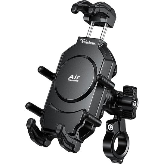 Kaedear Vibration-Resistant Motorcycle Phone Mount, KDR-M26C - style: Standard / 1" Ball