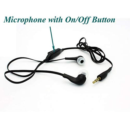 Headphones Wired Earphones for Galaxy A01 A10e A11 A21 A20 A50 A51 A71 - Handsfree Mic 3.5mm Headset Earbuds Compatible with Samsung Galaxy A71 5G A51 A50 A21 A20 A11 A10e A01