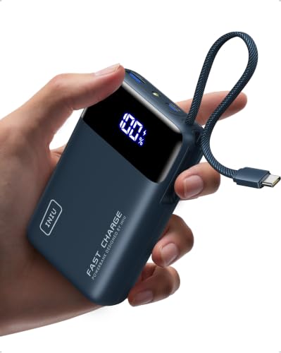 INIU Portable Charger, Smaller 45W Fast Charging Power Bank, 20000mAh Blue - color: Blue, size: 20000mAh