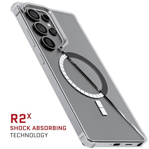 Ghostek Covert S25 Ultra Clear Case MagSafe Compatible with Magnetic Ring, Slim Thin Shockproof Phone Cover Designed for 2025 Samsung Galaxy S25Ultra (6.9") (Clear Matte) - color: Clear Matte, size: Galaxy S25 Ultra
