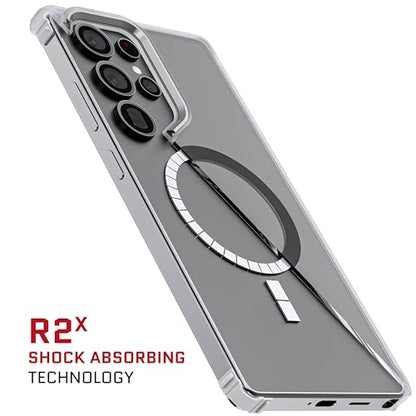 Ghostek Covert S25 Ultra Clear Case MagSafe Compatible with Magnetic Ring, Slim Thin Shockproof Phone Cover Designed for 2025 Samsung Galaxy S25Ultra (6.9") (Clear Matte) - color: Clear Matte, size: Galaxy S25 Ultra