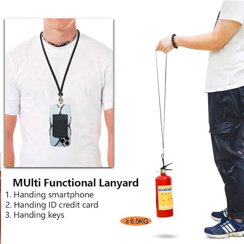 Kinizuxi 2 Packs Cell Phone Lanyard,Adjustable Neck Strap Phone Holder