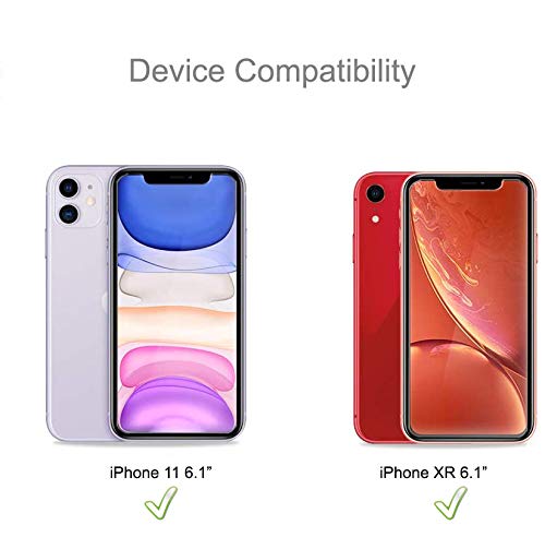 Supershieldz (2 Pack) Designed for Apple iPhone 11 and iPhone XR (6.1 inch) (Privacy) Anti Spy Tempered Glass Screen Protector with (Easy Installation Tray) Anti Scratch, Bubble Free