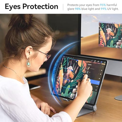 3 Pack Paper Screen Protector for iPad Pro 12.9-Inch (2022/2021/2020/2018) - size: 12.9 inch ipad