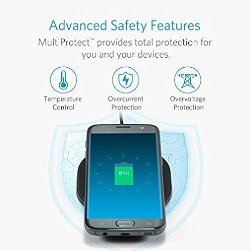 Wireless Charger Compatible with BLU G9 Pro - Fast 7.5W and 10W Charging Pad Slim Quick Charge for G9 Pro Phone Model