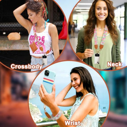 XANGNIER Clip and Go Strap for Phone with Wallet Crossbody,Multicolor 27 - color: Multicolor 27