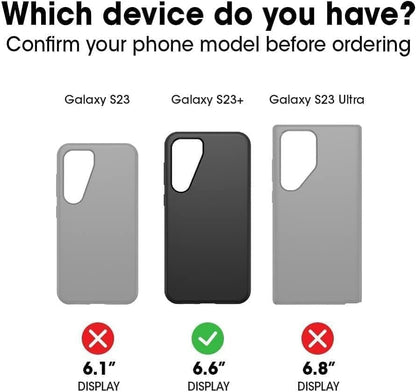 OtterBox Galaxy S23+ (Only) - Defender Series Case - Canyon Sun - Rugged & Durable - with Port Protection - Includes Holster Clip Kickstand - Microbial Defense Protection - Non-Retail Packaging - color: Canyon Sun