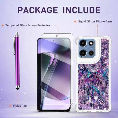 for Moto G 2025/2026 Case, Moto G Play 2026 Phone Case, Purple - color: Dark Purple