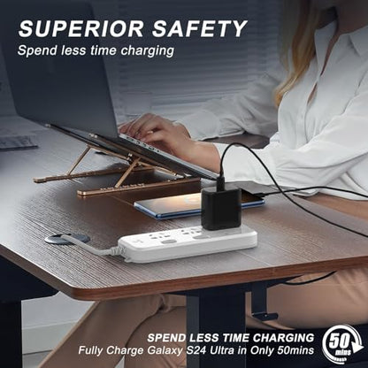Super Fast Charger, 45W USB C Super Fast Charging Wall Charger