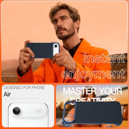 Phone Case Crafted for iPhone Air,Blue - color: Blue, size: iPhone Air