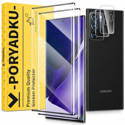 V-PORYADKU 2+2 Pack for Samsung Galaxy Note 20 Ultra Screen Protector - size: 6.9 inch