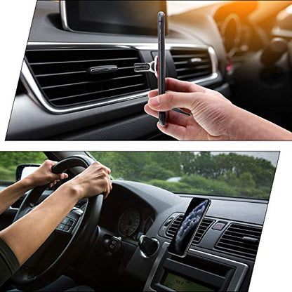 Frienda 6 Pcs 3-in-1 Mobile Phone Holder Car Vent Clip Ring Holder