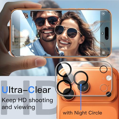 JETech Privacy Screen Protector for iPhone 17 Pro Max, 2+2 Pack - size: iPhone 17 Pro Max