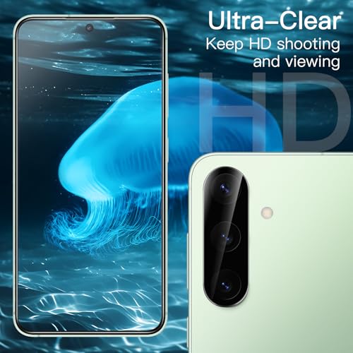 JETech Screen Protector for Galaxy S25 Plus, 2+2 Pack - size: Galaxy S25 Plus