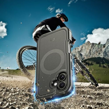 M MYBAT PRO for iPhone 17 Case,[Compatible with magsafe],Rugged Case Black - color: Black, size: iPhone 17（No Belt Clip）
