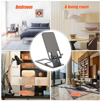 balacoo Foldable Aluminum Alloy Phone Stand for Tablets and Smartphones