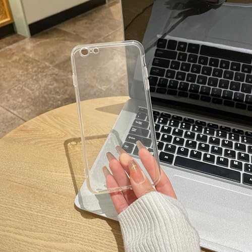 Clear Case for iPhone 6/6s Plus case.Soft Phone Cover Slim Light Full Protection Shockproof (Clear, 6 plus/6s Plus) - size: 6 plus/6s plus