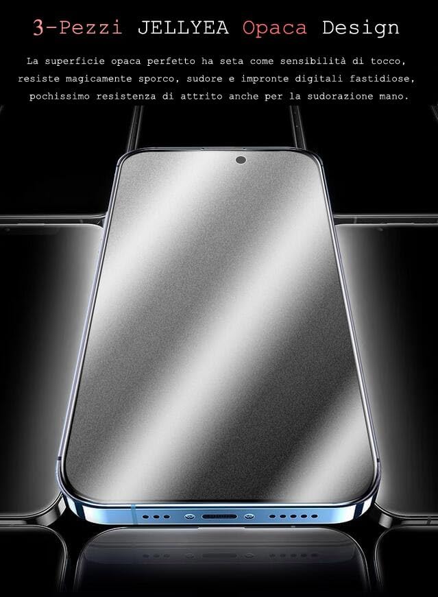 3 Pack Matte Tempered Glass for iPhone 16 Matte Screen Protector | Anti-Glare Anti-Fingerprint Anti-Scratch Case Friendly Bubble Free for Apple iPhone 16,6.1” - size: iPhone 16 - 6.1"