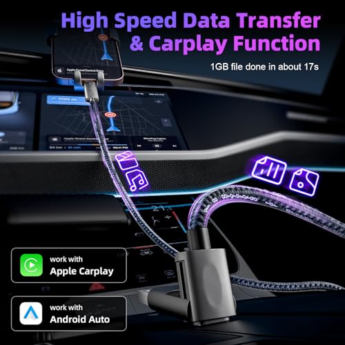 USB A/C Charging Cable,USB C Multi Charging Cable