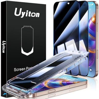 Uyiton for iPhone 16 Pro Privacy Screen Protector UnBreak-Glass - size: iPhone 16 Pro - 6.3 inch