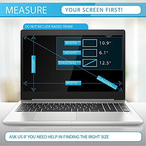 Anti-Glare and Anti Finger Print Screen Protector (3 Pack) for 12.5 Inches Laptop - color: 12.5" Screen Protector