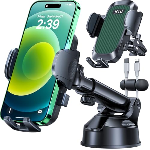 HTU 2026 Ultimate Best【True Military-Grade & Safety Cert】 Car Phone Holder - color: Green