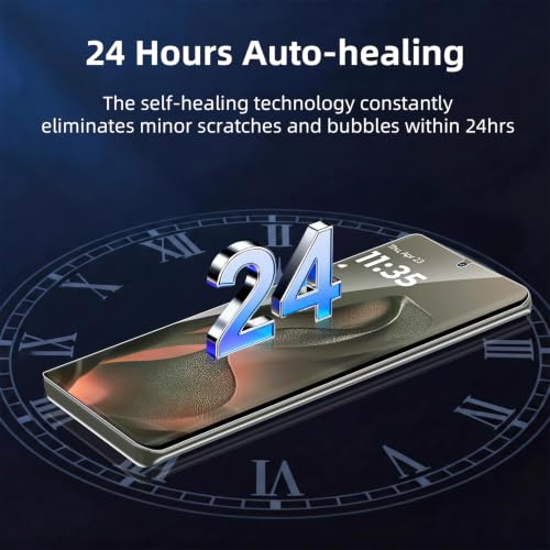 3 Pack Screen Protector for Motorola Edge 2025, Premium Soft TPU (Not Glass), Self-Healing, Full Coverage, Touch Sensitive, Bubble Free, HD Clear Screen Protector for Moto Edge 2025