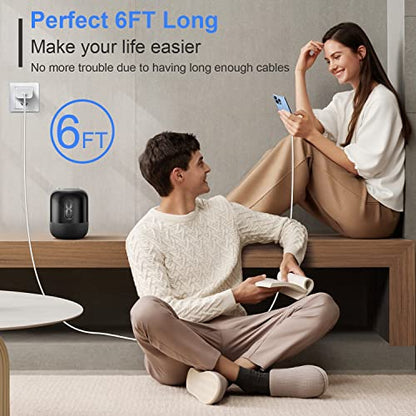 iPhone Charger 3Pack 6FT USB C to Lightning Cable [Apple MFi Certified] - size: 6 feet