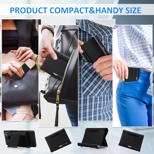 Wenqik 36 Pcs Cell Phone Stands Foldable Tablet, Black and White - color: Black and White