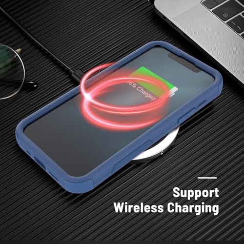X-belmox for iPhone XR Case [Dropproof] [Shockproof] 3-Layers - Sea Blue - color: Sea/Blue